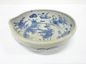 古物　九谷焼　片口大鉢